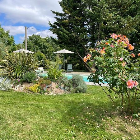 Chambres D Hotes Avec Piscine Et Spa La Foliere Saumur Villebernier Екстериор снимка