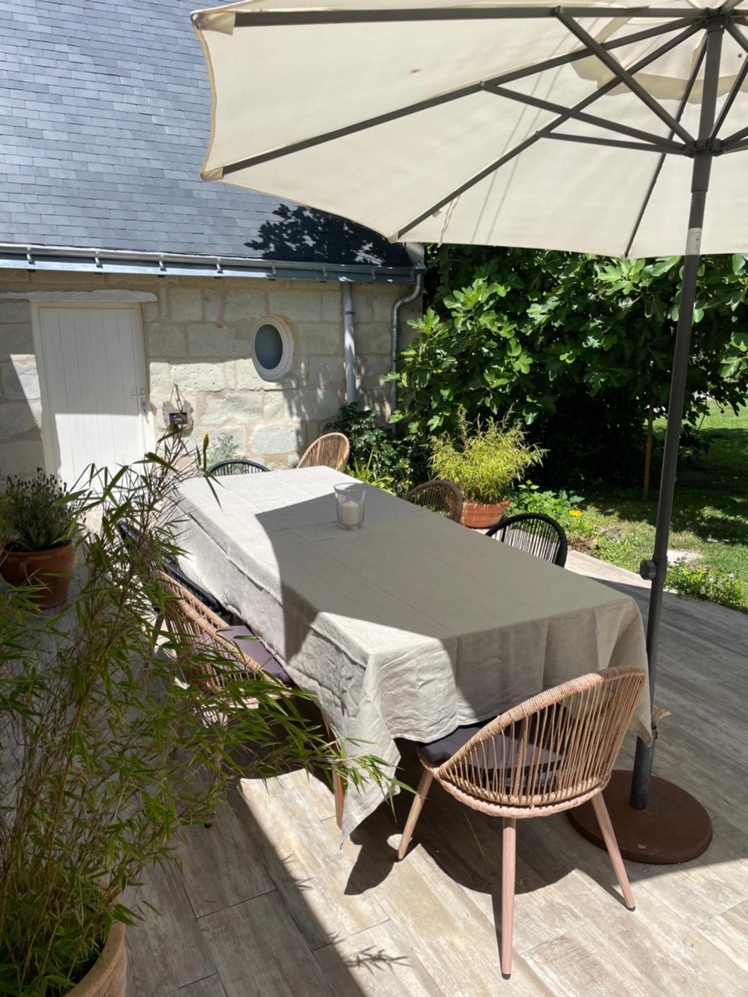 Chambres D Hotes Avec Piscine Et Spa La Foliere Saumur Villebernier Екстериор снимка